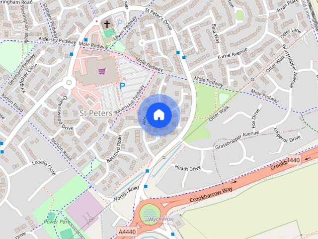 House for rent in St Peters, Worcester