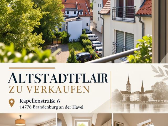 Dachgeschosswohnung kaufen in Walzwerksiedlung, Brandenburg an der Havel