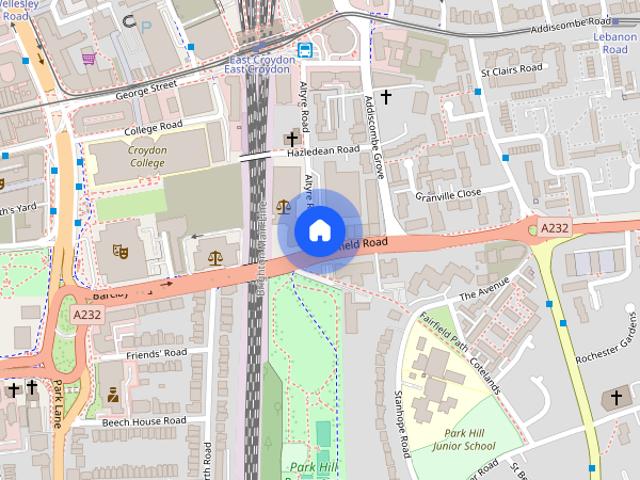 Apartment for rent in London Borough of Croydon, Addiscombe