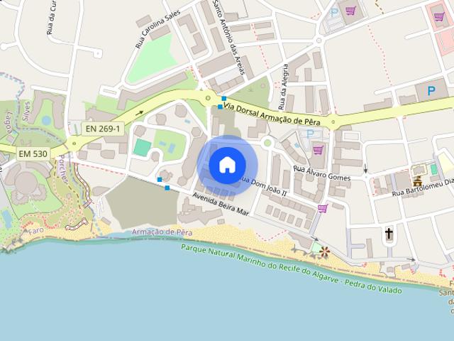 Apartamento alugar em Armação De Pêra, Faro