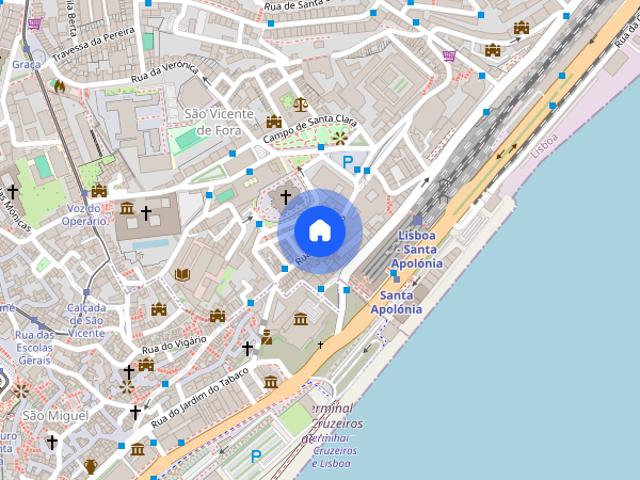 Apartamento alugar em São Vicente de Fora, Lisboa
