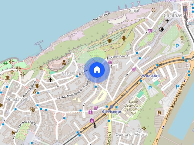 Quarto alugar em Ginjal, Almada