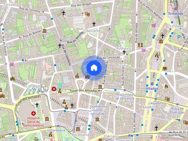 Apartamento alugar em Porto, Cedofeita