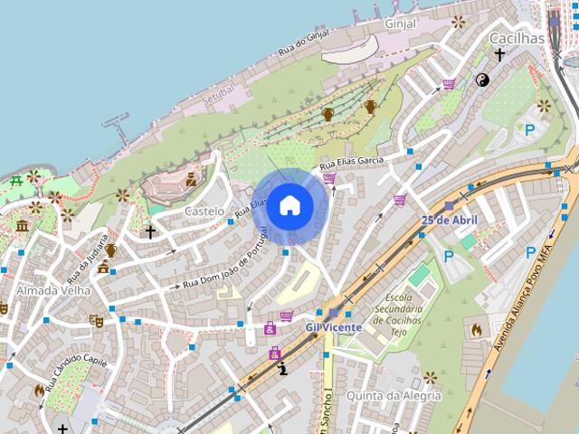 Quarto alugar em Ginjal, Almada