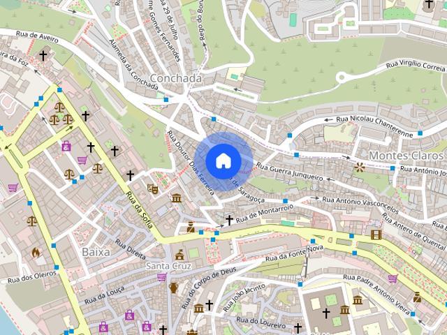 Apartamento alugar em Coimbrã, Sé Nova