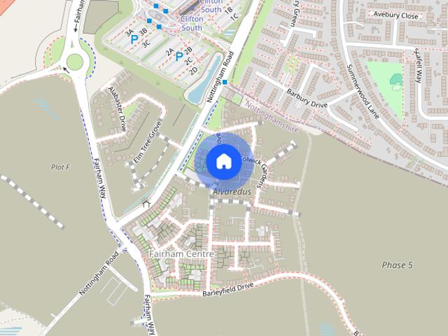 House for rent in Clifton, City of Nottingham