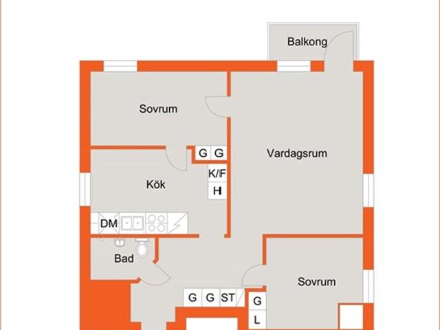 Lägenhet hyra i Eda, Uppsala