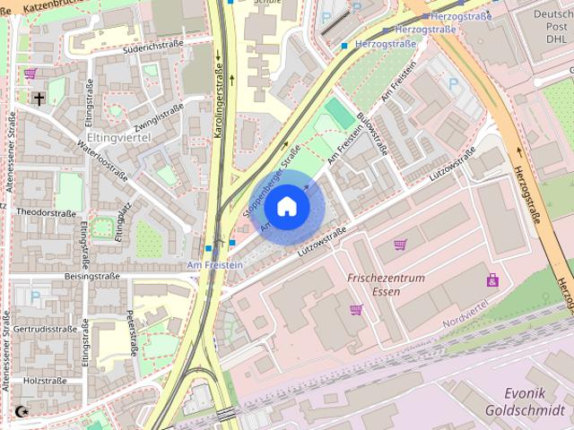 Apartment mieten in Nordviertel, Essen