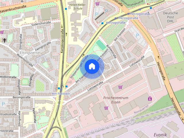 Apartment mieten in Nordviertel, Essen