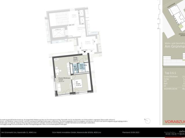 Etagenwohnung kaufen in Linz