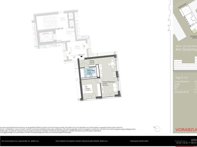 Etagenwohnung kaufen in Linz