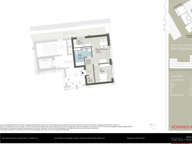 Etagenwohnung kaufen in Linz
