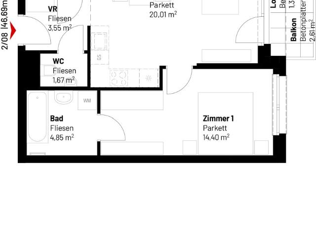 Apartment mieten in Donaustadt, Wien