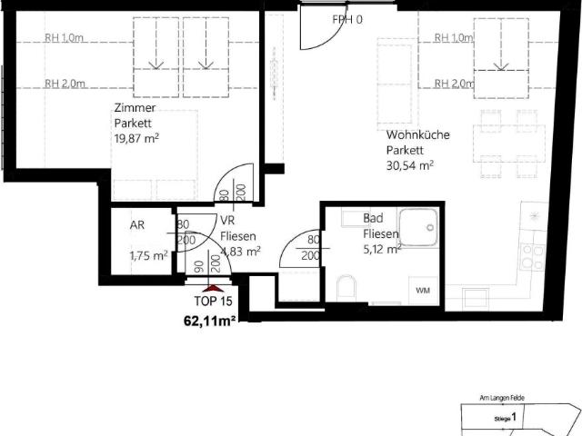 Apartment mieten in Donaustadt, Wien