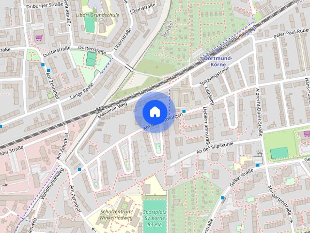 Apartment mieten in Gartenstadt, Dortmund