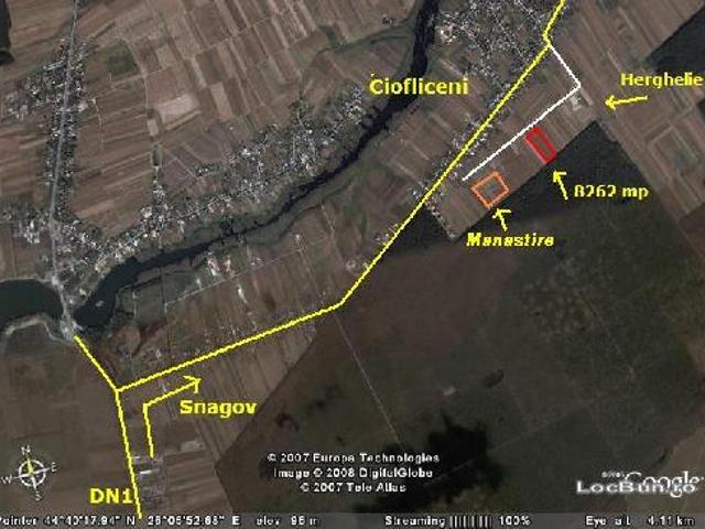 Teren vânzări în Ciorogarla