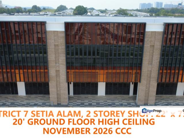 Shop for sale in Port Klang, Selangor