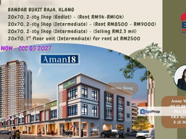 Shop for sale in Port Klang, Selangor