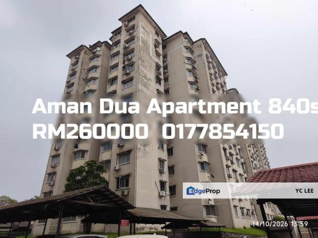 Condominium for sale in Taman Wangsa Permai, Majlis Perbandaran Selayang