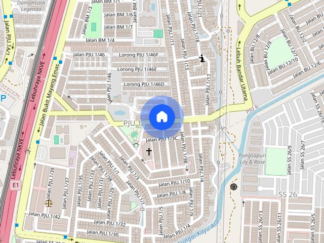 House for rent in Petaling, Damansara Damai