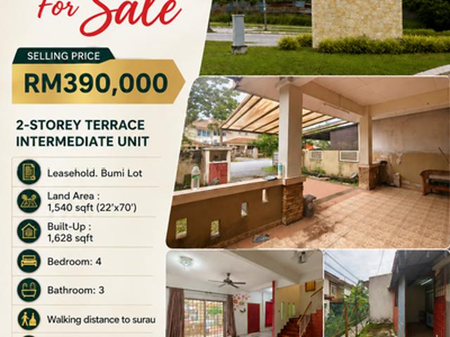 House for sale in Selayang, Selangor