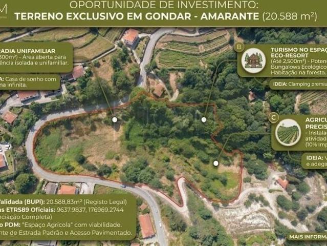 Terreno venda em Amarante, Porto