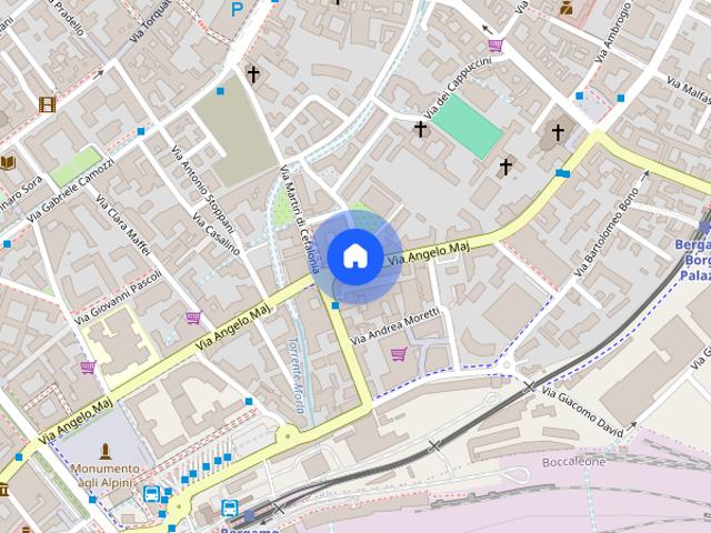 Appartamento in affitto a Borgo Palazzo, Bergamo