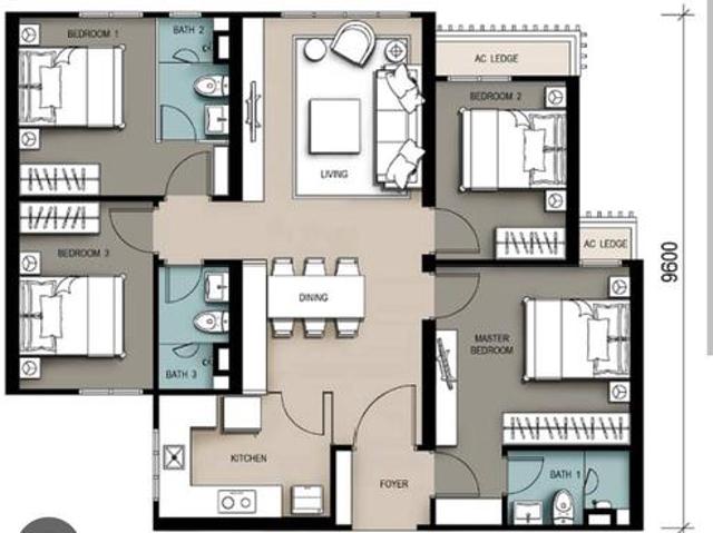 Serviced Residence for sale in Wellesley, Penang
