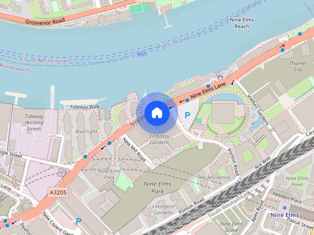 Apartment for rent in Nine Elms, Greater London