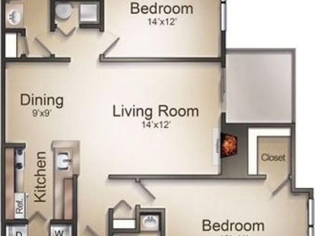 Apartment for rent in Mecklenburg, North Carolina