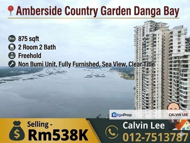 Condominium for sale in Country Garden Danga Bay, Johor Bahru