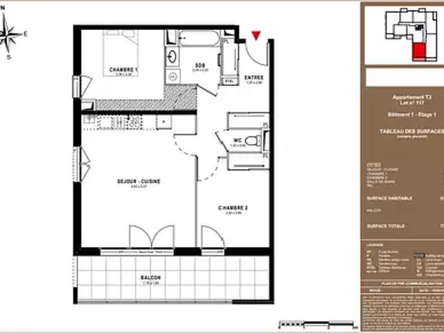 Appartement vente à Saint-Julien-en-Genevois, Annemasse