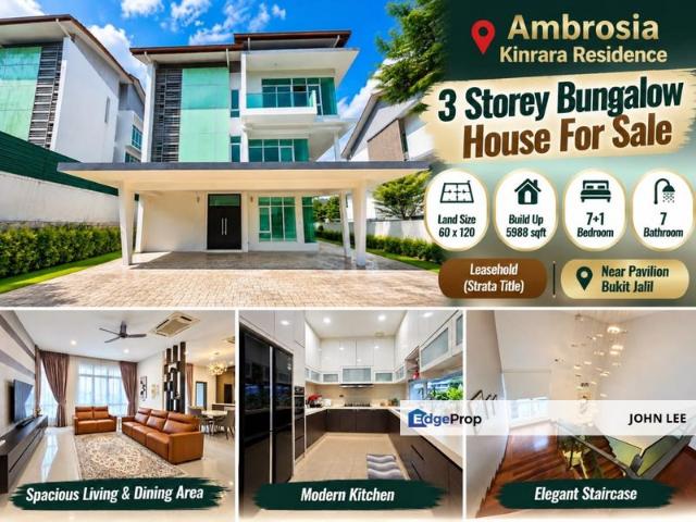 House for sale in Taman Damai Utama, Majlis Bandaraya Subang Jaya