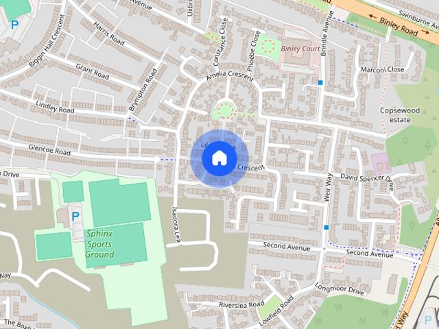 House for rent in Copsewood, West Midlands