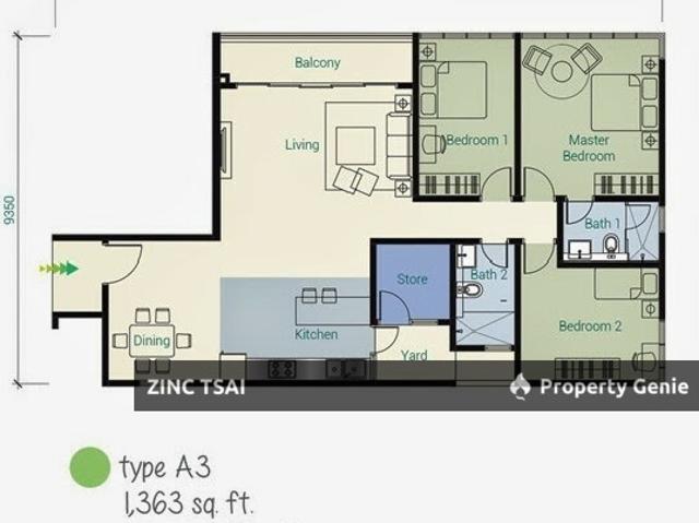 Serviced Residence for rent in Kajang, Langat