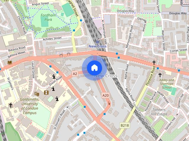 Apartment for rent in London Borough of Lewisham, New Cross