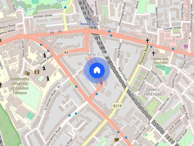 Apartment for rent in London Borough of Lewisham, New Cross