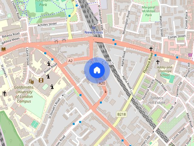 Apartment for rent in London Borough of Lewisham, Cat Hill