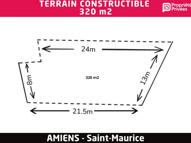Terrain vente à Amiens