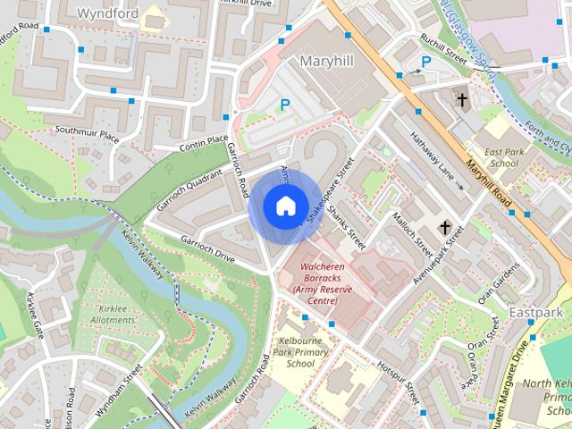 Apartment for rent in North Kelvinside, Glasgow