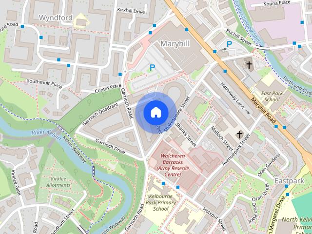 Apartment for rent in North Kelvinside, Maryhill