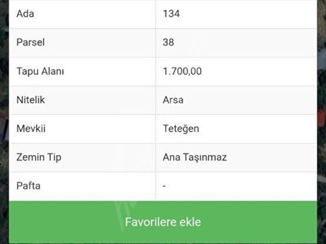 Çamliyayla, Mersin içerisinde satılık Arsa