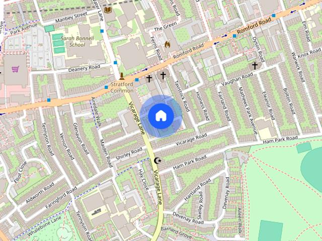 Apartment for rent in Maryland, Greater London