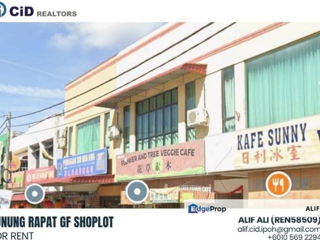 Shop for rent in Perak, Tanjong Ipoh