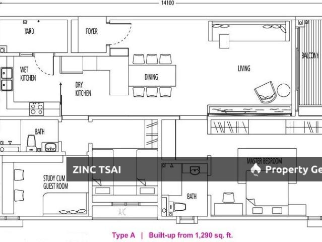 Serviced Residence for rent in Langat, Selangor
