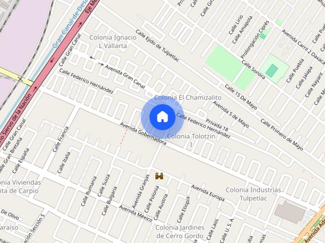 Casa en renta en Colonia El Chamizalito, Ecatepec de Morelos