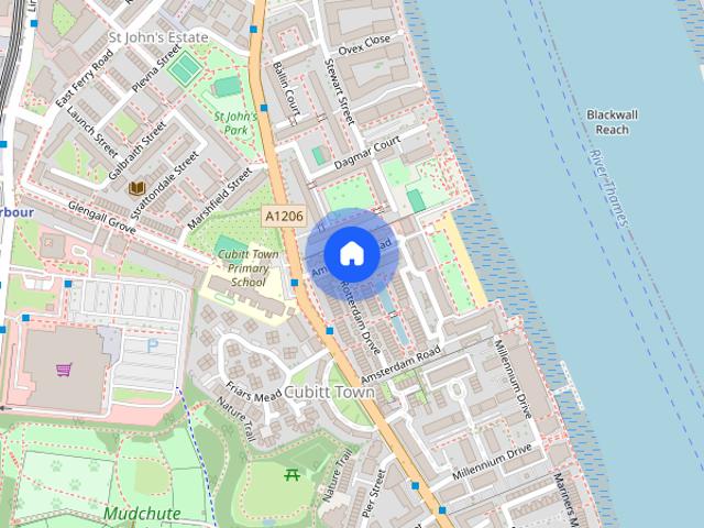 Apartment for rent in London Yard, Isle Of Dogs