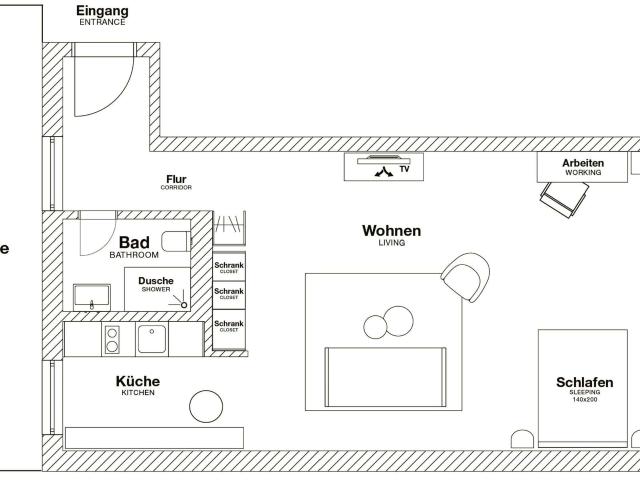 Apartment mieten in Vorsfelde-Süd, Wolfsburg