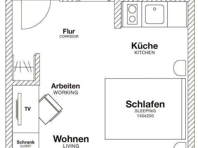 Apartment mieten in Vorsfelde-Süd, Wolfsburg