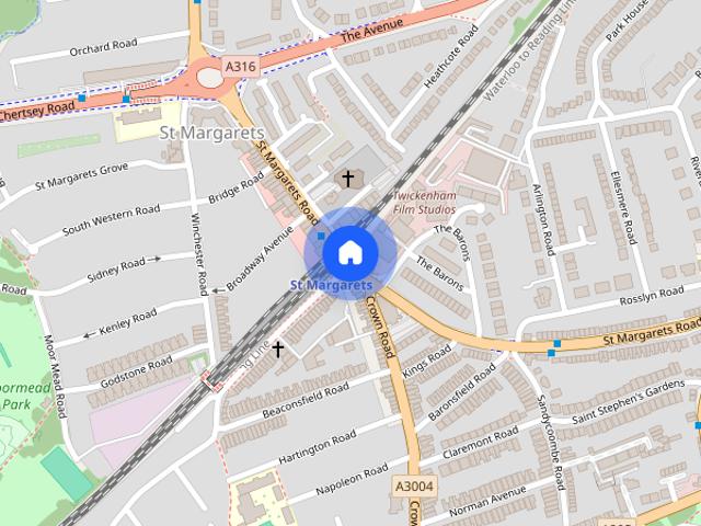 Apartment for rent in St Margarets, Greater London